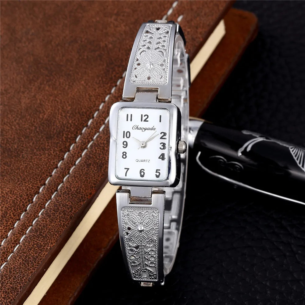 2025 Women Watches Top Brand Luxury Wristwatches Ladies Fashion Gold Stainless Steel Bracelet Watch Female Elegant Clock Women