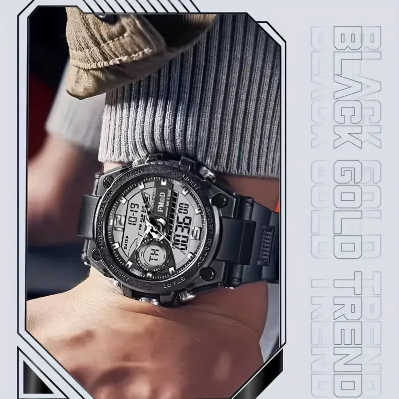 Trendy watches for men, women, teenagers, sports, middle and high school students, luminous electronic watches for students