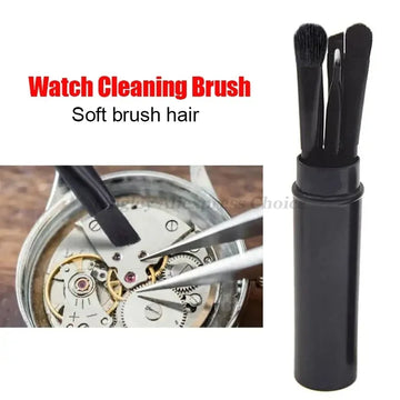 Watch Accessories Watch Cleaning Brush Set Wristwatch Movement Small Part Cleaning Soft Brushes Set Tool for watchmaker 5PCS